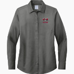South Newton Rebels <span class="pdp-name-mascot">South Newton Rebels</span> Brooks Brothers Women's Wrinkle-Free Stretch Pinpoint Shirt Front Thumbnail