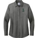 Stuart Athletics <span class="pdp-name-mascot">Stuart Country Day Tartans</span> Brooks Brothers Women's Wrinkle-Free Stretch Pinpoint Shirt Front Thumbnail