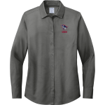 Clarkson-Leigh Patriots <span class="pdp-name-mascot">Clarkson-Leigh Patriots</span> Brooks Brothers Women's Wrinkle-Free Stretch Pinpoint Shirt Front Thumbnail