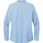 CROW HIGH SCHOOL Cougars Online Store <span class="pdp-name-mascot">CROW COUGARS</span> Brooks Brothers Women's Wrinkle-Free Stretch Pinpoint Shirt Back Thumbnail