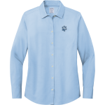 CROW HIGH SCHOOL Cougars Online Store <span class="pdp-name-mascot">CROW COUGARS</span> Brooks Brothers Women's Wrinkle-Free Stretch Pinpoint Shirt Front Thumbnail