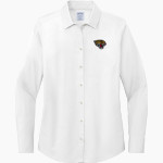 PORT ST LUCIE HIGH SCHOOL JAGUARS Brooks Brothers Women's Wrinkle-Free Stretch Pinpoint Shirt Front Thumbnail