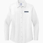 Springbrook Blue Devils <span class="pdp-name-mascot">Springbrook Blue Devils</span> Brooks Brothers Women's Wrinkle-Free Stretch Pinpoint Shirt Front Thumbnail