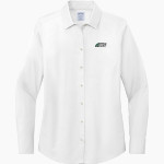 ULS Jr. Bows <span class="pdp-name-mascot">Junior Rainbows</span> Brooks Brothers Women's Wrinkle-Free Stretch Pinpoint Shirt Front Thumbnail