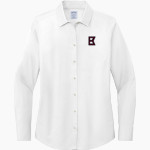 BERTHOUD HIGH SCHOOL SPARTANS Brooks Brothers Women's Wrinkle-Free Stretch Pinpoint Shirt Front Thumbnail