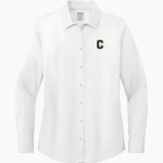 CHELSEA HIGH SCHOOL BULLDOGS <span class="pdp-name-mascot">CHELSEA BULLDOGS</span> Brooks Brothers Women's Wrinkle-Free Stretch Pinpoint Shirt Front Thumbnail