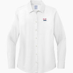 UNION COUNTY HIGH SCHOOL PATRIOTS <span class="pdp-name-mascot">UNION COUNTY PATRIOTS</span> Brooks Brothers Women's Wrinkle-Free Stretch Pinpoint Shirt Front Thumbnail