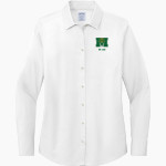 Milan C2 Wildcats <span class="pdp-name-mascot">Milan C2 Wildcats</span> Brooks Brothers Women's Wrinkle-Free Stretch Pinpoint Shirt Front Thumbnail