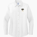 Canjo Cougars <span class="pdp-name-mascot">Canjo Cougars</span> Brooks Brothers Women's Wrinkle-Free Stretch Pinpoint Shirt Front Thumbnail
