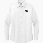 Northwest Mounties <span class="pdp-name-mascot">Northwest Mounties</span> Brooks Brothers Women's Wrinkle-Free Stretch Pinpoint Shirt Front Thumbnail