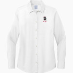 Grace College Lancers Brooks Brothers Women's Wrinkle-Free Stretch Pinpoint Shirt Front Thumbnail