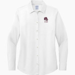 WINNECONNE HIGH SCHOOL WOLVES <span class="pdp-name-mascot">WINNECONNE WOLVES</span> Brooks Brothers Women's Wrinkle-Free Stretch Pinpoint Shirt Front Thumbnail