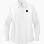 Founders Classical Lions <span class="pdp-name-mascot">Founders Classical Lions</span> Brooks Brothers Women's Wrinkle-Free Stretch Pinpoint Shirt Front Thumbnail