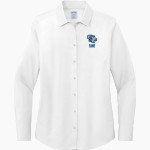Watkinson Rams <span class="pdp-name-mascot">Watkinson Rams</span> Brooks Brothers Women's Wrinkle-Free Stretch Pinpoint Shirt Front Thumbnail