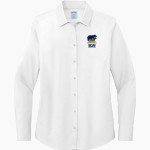 Cabin Branch Bears Brooks Brothers Women's Wrinkle-Free Stretch Pinpoint Shirt Front Thumbnail
