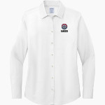 Nathan Hale Rangers <span class="pdp-name-mascot">Nathan Hale Rangers</span> Brooks Brothers Women's Wrinkle-Free Stretch Pinpoint Shirt Front Thumbnail