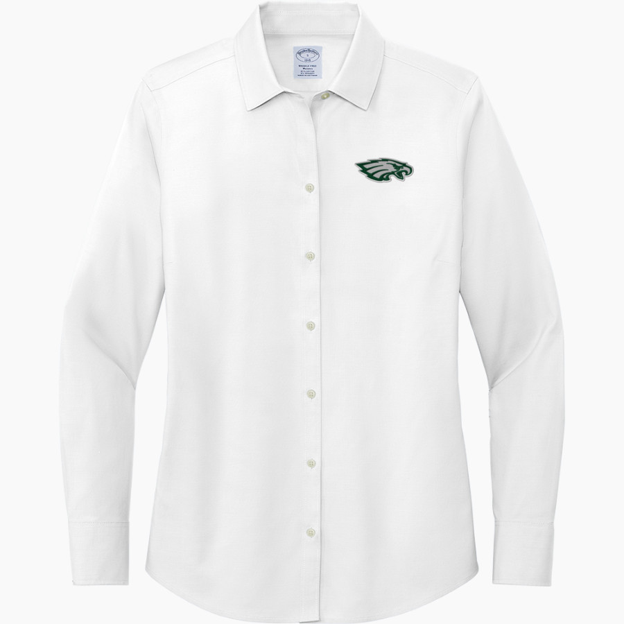 WEST DEPTFORD HIGH SCHOOL EAGLES Brooks Brothers Women's Wrinkle-Free Stretch Pinpoint Shirt