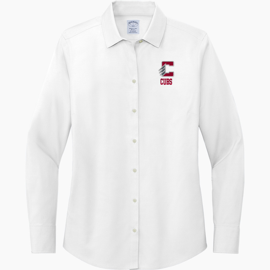 CHAMBERLAIN HIGH SCHOOL CUBS <span class="pdp-name-mascot">CHAMBERLAIN CUBS</span> Brooks Brothers Women's Wrinkle-Free Stretch Pinpoint Shirt