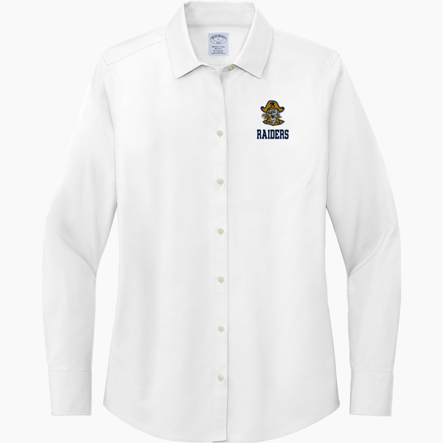 Keenan Raiders <span class="pdp-name-mascot">Keenan Raiders</span> Brooks Brothers Women's Wrinkle-Free Stretch Pinpoint Shirt