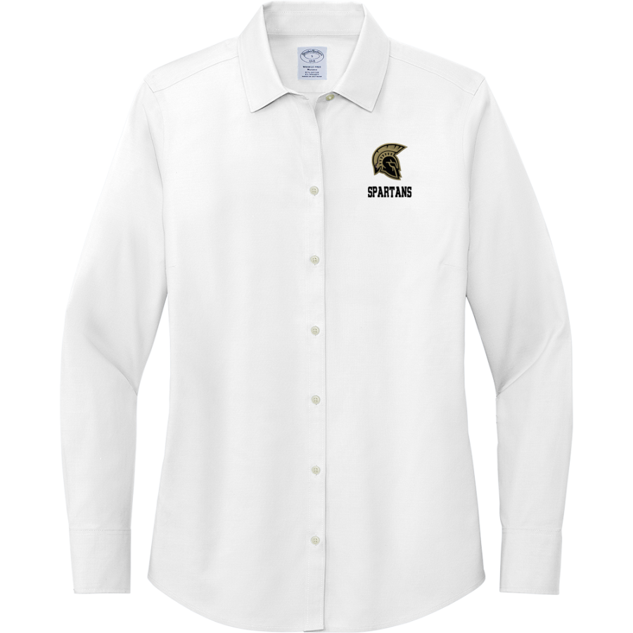 SYCAMORE HIGH SCHOOL SPARTANS <span class="pdp-name-mascot">SYCAMORE SPARTANS</span> Brooks Brothers Women's Wrinkle-Free Stretch Pinpoint Shirt