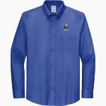 Porter Pandas official sideline store <span class="pdp-name-mascot">Porter Elementary School Pandas</span> Brooks Brothers Wrinkle-Free Stretch Nailhead Shirt Front Thumbnail