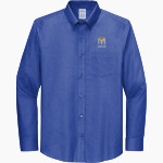 Magellan International School The Online Store <span class="pdp-name-mascot">Magellan Gators</span> Brooks Brothers Wrinkle-Free Stretch Nailhead Shirt Front Thumbnail