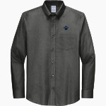 Goldsboro Cougars Brooks Brothers Wrinkle-Free Stretch Nailhead Shirt Front Thumbnail