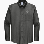 Delta College Pioneers Brooks Brothers Wrinkle-Free Stretch Nailhead Shirt Front Thumbnail