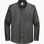 HARRY S TRUMAN HIGH SCHOOL MUSTANGS <span class="pdp-name-mascot">HARRY S TRUMAN MUSTANGS</span> Brooks Brothers Wrinkle-Free Stretch Nailhead Shirt Front Thumbnail