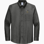 Founders Classical Lions <span class="pdp-name-mascot">Founders Classical Lions</span> Brooks Brothers Wrinkle-Free Stretch Nailhead Shirt Front Thumbnail