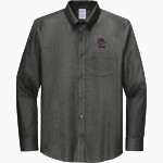 EDMOND MEMORIAL HIGH SCHOOL BULLDOGS <span class="pdp-name-mascot">EDMOND MEMORIAL BULLDOGS</span> Brooks Brothers Wrinkle-Free Stretch Nailhead Shirt Front Thumbnail