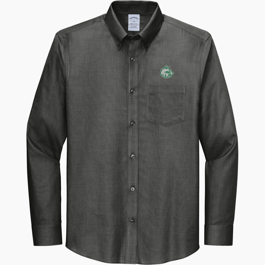 <span class="pdp-name-mascot">Lincoln Lynx</span> Brooks Brothers Wrinkle-Free Stretch Nailhead Shirt