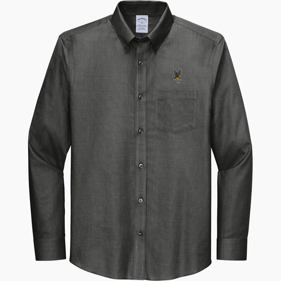 Eagles Landing Golden Eagles Brooks Brothers Wrinkle-Free Stretch Nailhead Shirt