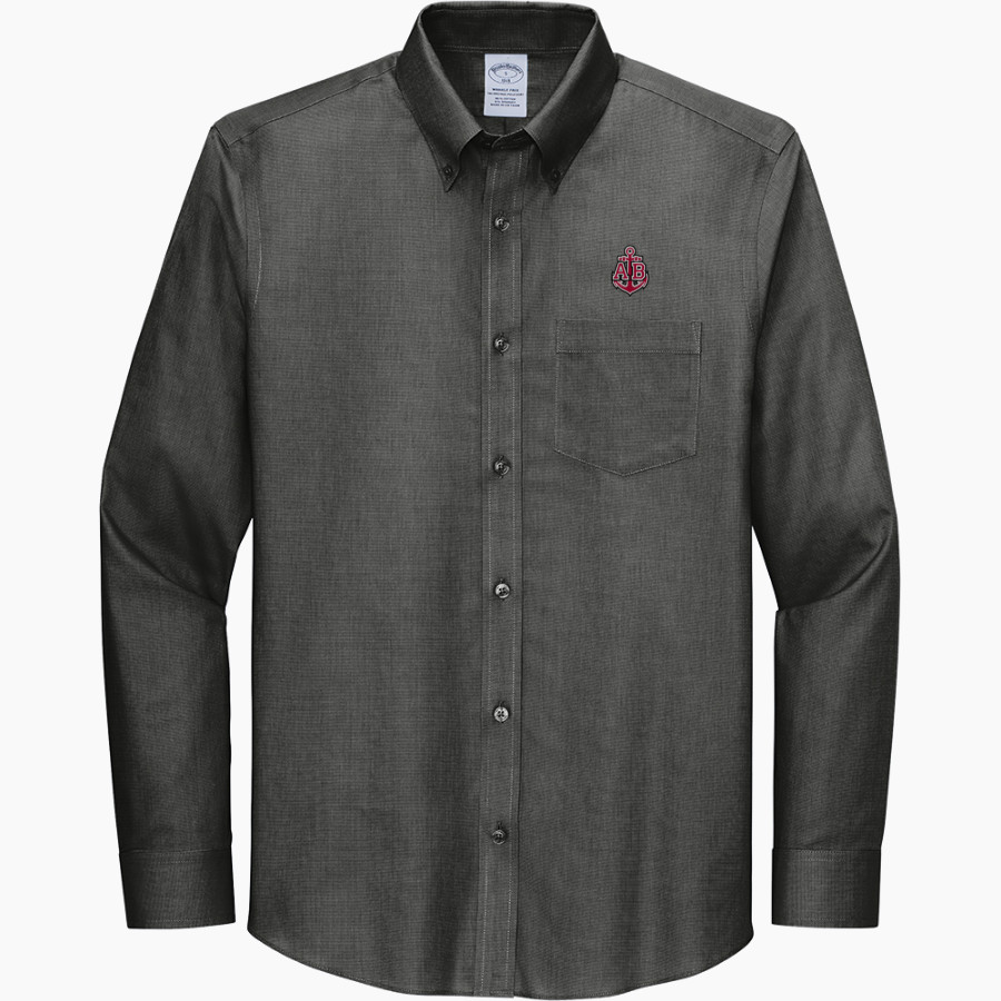 Anchor Bay Tars Tars <span class="pdp-name-mascot">Anchor Bay Tars</span> Brooks Brothers Wrinkle-Free Stretch Nailhead Shirt