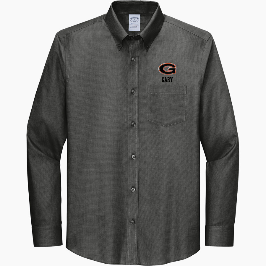 Gary Bobcats <span class="pdp-name-mascot">Gary Bobcats</span> Brooks Brothers Wrinkle-Free Stretch Nailhead Shirt