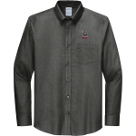 Grace College Lancers <span class="pdp-name-mascot">Grace College Lancers</span> Brooks Brothers Wrinkle-Free Stretch Nailhead Shirt Front Thumbnail