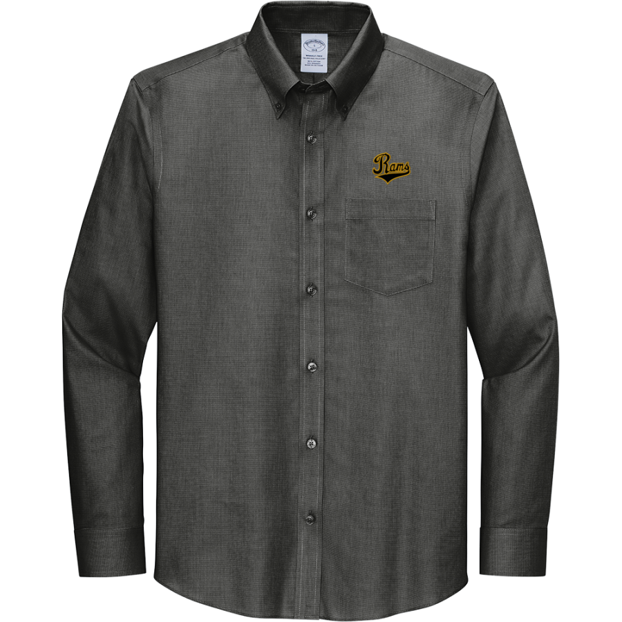Worth Rams <span class="pdp-name-mascot">Worth Rams</span> Brooks Brothers Wrinkle-Free Stretch Nailhead Shirt