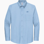 Hamilton Heights Hawks <span class="pdp-name-mascot">Hamilton Heights Christian Academy Hawks</span> Brooks Brothers Wrinkle-Free Stretch Nailhead Shirt Front Thumbnail