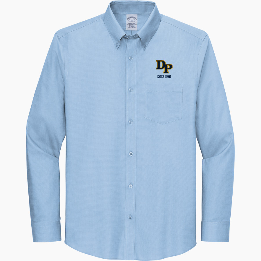 Devon Prep <span class="pdp-name-mascot">Devon Tide</span> Brooks Brothers Wrinkle-Free Stretch Nailhead Shirt