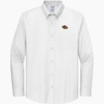 LYON COUNTY HIGH SCHOOL LYONS Brooks Brothers Wrinkle-Free Stretch Nailhead Shirt Front Thumbnail