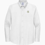 Princeton Montessori School <span class="pdp-name-mascot">Princeton Montessori Deer</span> Brooks Brothers Wrinkle-Free Stretch Nailhead Shirt Front Thumbnail