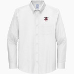 Medora Hornets <span class="pdp-name-mascot">Medora Hornets</span> Brooks Brothers Wrinkle-Free Stretch Nailhead Shirt Front Thumbnail