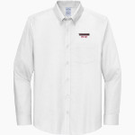 Everett Trojan <span class="pdp-name-mascot">Everett Trojans</span> Brooks Brothers Wrinkle-Free Stretch Nailhead Shirt Front Thumbnail