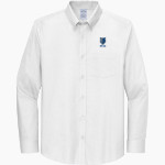 LEHMAN HIGH SCHOOL LOBOS Brooks Brothers Wrinkle-Free Stretch Nailhead Shirt Front Thumbnail