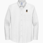 St. Paul's Lutheran Chargers Brooks Brothers Wrinkle-Free Stretch Nailhead Shirt Front Thumbnail