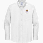 Marshfield Pirates Brooks Brothers Wrinkle-Free Stretch Nailhead Shirt Front Thumbnail