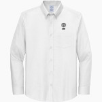 GINN ACADEMY CRAZYLEGS <span class="pdp-name-mascot">GINN CRAZYLEGS</span> Brooks Brothers Wrinkle-Free Stretch Nailhead Shirt Front Thumbnail