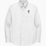 THE DALLES HIGH SCHOOL RIVERHAWKS Brooks Brothers Wrinkle-Free Stretch Nailhead Shirt Front Thumbnail