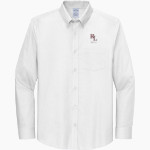 Roxbury Latin <span class="pdp-name-mascot">Roxbury Latin Foxes</span> Brooks Brothers Wrinkle-Free Stretch Nailhead Shirt Front Thumbnail