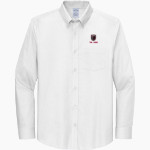 Team Jackson Kicking Online Store <span class="pdp-name-mascot">Team Jackson Kicking</span> Brooks Brothers Wrinkle-Free Stretch Nailhead Shirt Front Thumbnail
